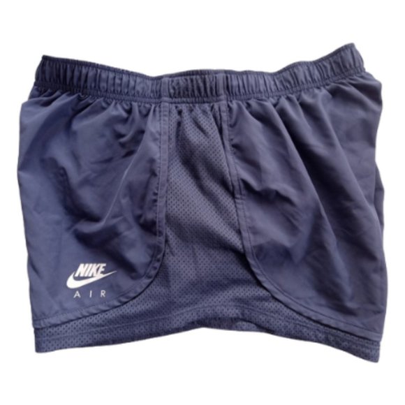 NIKE AIR TEMPO DRI-FIT RUNNING SHORTS XL PURPLE 100% POLYESTER Girls - Picture 5 of 13